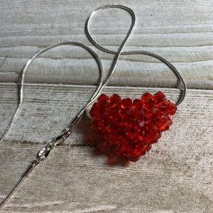 Handmade Swarovski Crystal ❤️ “Hyacinth” Pendant
